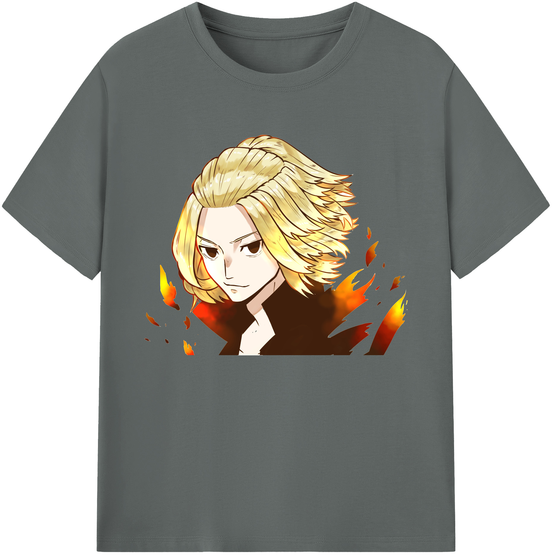 （画像用） 東京リベンジャーズ Tokyo Revengers 綿100％ メンズ半袖Tシャツ｜肌触りやわらか＆通気性